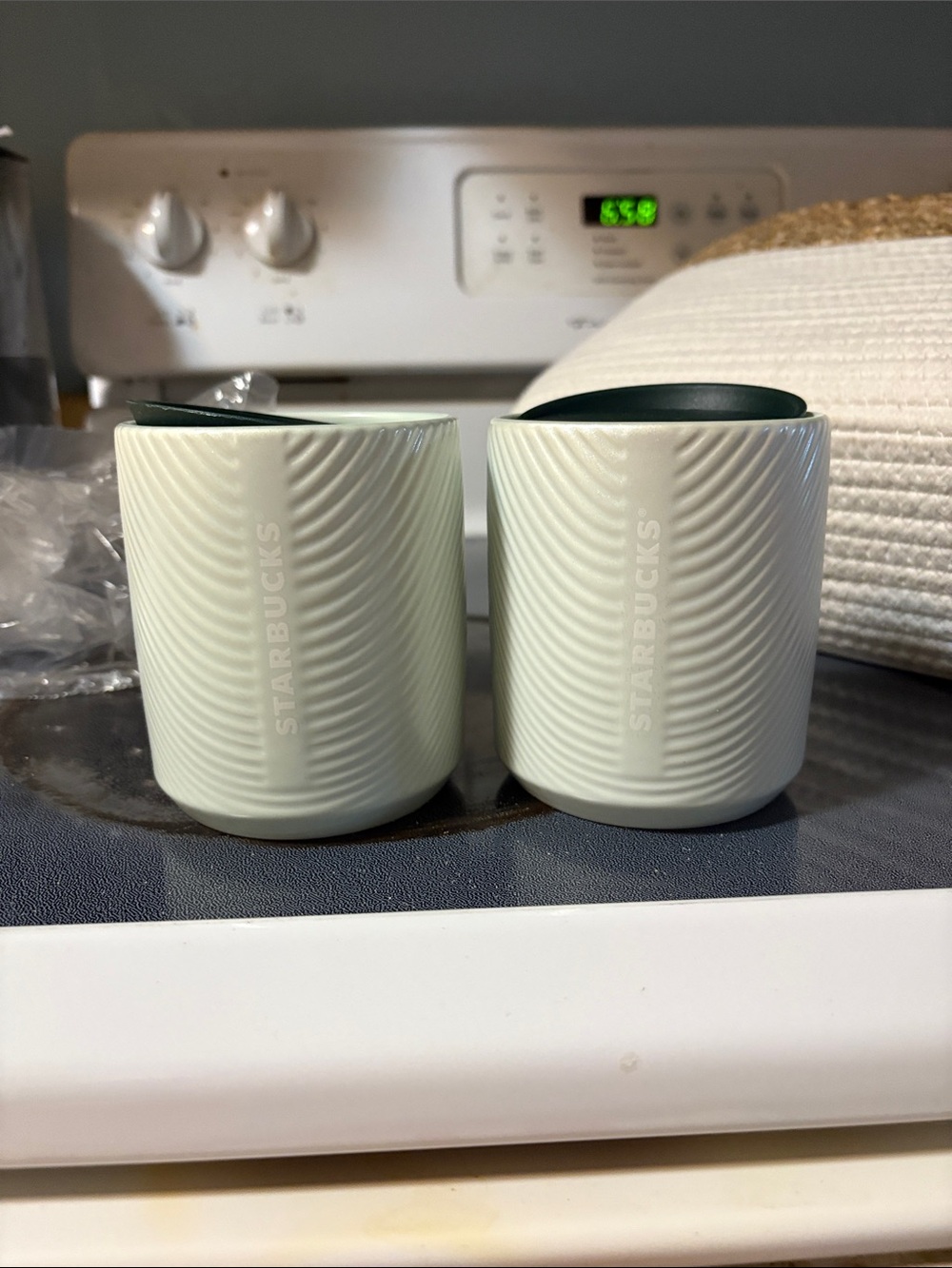 Starbucks Travel Mug - Light Sage Green
